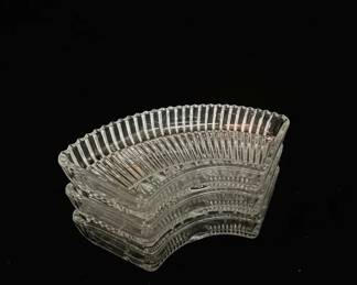 Vintage Kromex Glass Relish Tray Replacement Sections