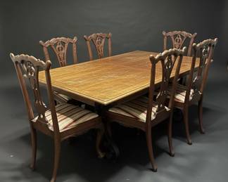 Chippendale Style Dining Room Set