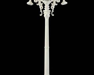 Victorian Revival Cast Iron Dragon Floor Lamp