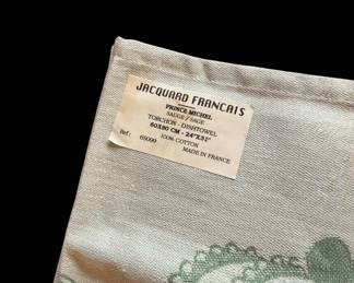 Prince Michel Vineyard Jacquard Francais Dishtowel third image