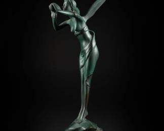 David Kay Art Deco Style Figurine  Dancer second image