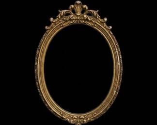 Traditional Ornate GoldTone Arched Wall Mirror