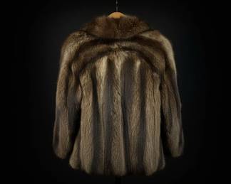 Vintage Raccoon Fur Jacket second image