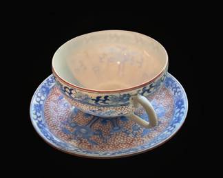 Lord  Taylor Japanese Porcelain Tea Cup and Saucer Set