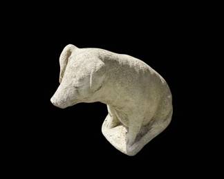 Cast Stone Garden Pig Statue