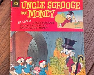 Uncle Scrooge and Money Gold Key Comic 
