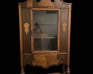 Vintage Mahogany China Cabinet second image