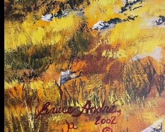 Bruce Andr Western Landscape Oil Painting seventh image
