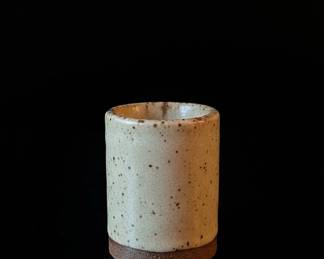 Vintage Studio Pottery Face Cup second image
