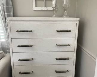 Pair of 5-drawer dresser (priced separate)
