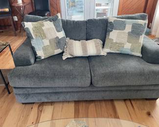 Pair of unholstered sofas