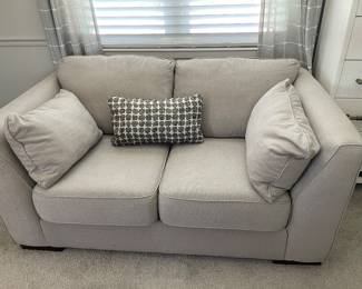 Upholstered loveseat
