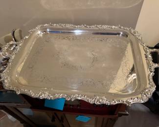 Late 1800's-early 1900s English silver plate