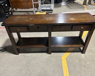 Buffet table