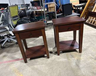 Pottery barn night stands 