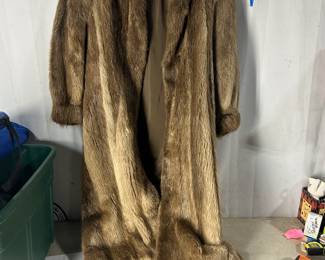 Lighter fur coat