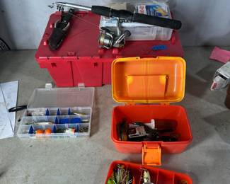 Fishing gear and pole