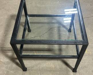 Matching glass tables