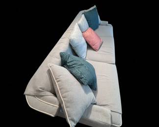 Slipcovered ThreeCushion Sofa