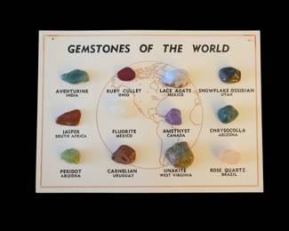 Gemstones of the World Educational Specimen Card second image
