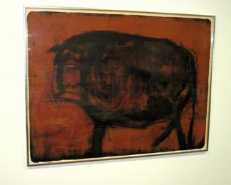 Nathan Oliveira "Bull" 6/10 1957