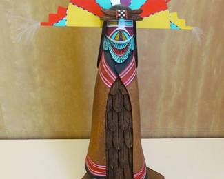 Butterfly Maiden kachina by Bryson Nequatewa