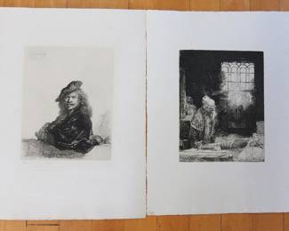 Rembrandt museum prints