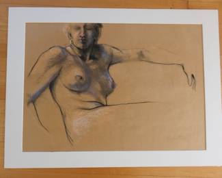 Robert Burkert "Seated Nude"