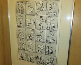 Harry Bouras "20 No. Combo" Monoprint