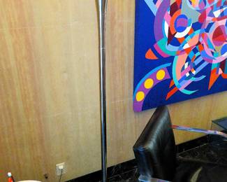 Vintage Laurel trumpet floor lamp