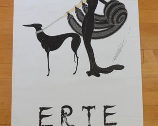Erte exhibition poster
