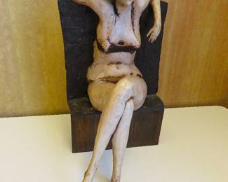 Frank Gallo "Seated Nude" 1964