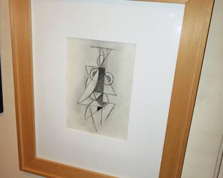 Ben Benson cubist drawing