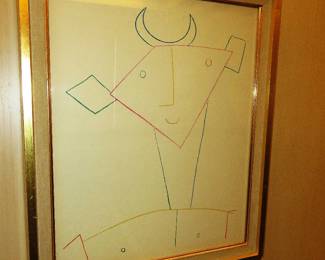 Pablo Picasso "Buste De Faune" from edition of 200
