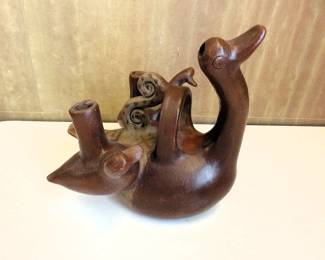 Heron Martinez Mendoza duck candelabra