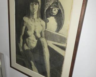 Fred Berger "Mary with Owl"