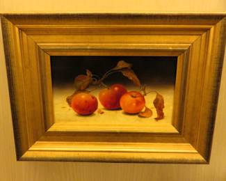Patrick Farrell "Wild Apples" oil painting
