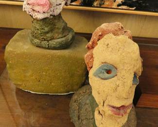 Roy Cartwright expressionist busts