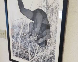 Sally Duback "Back to Nature" monoprint