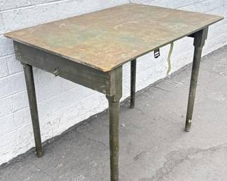US military folding table