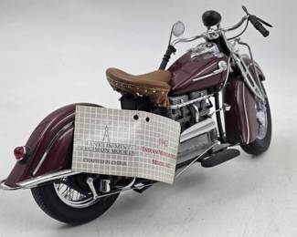 franklin mint indian model bike