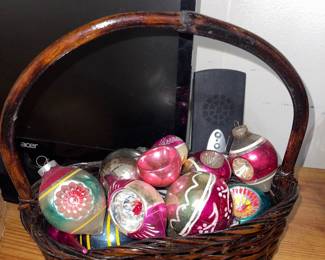 Vintage Christmas ornaments
