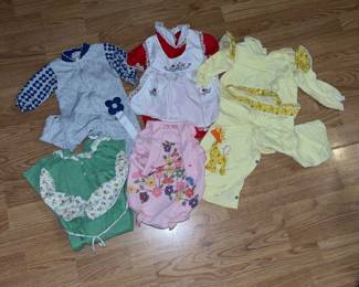 Vintage baby clothes