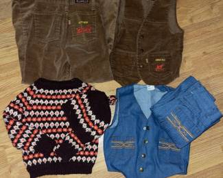 Vintage toddler clothes
