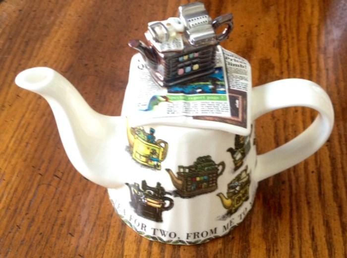 Whimsical Small Teapot