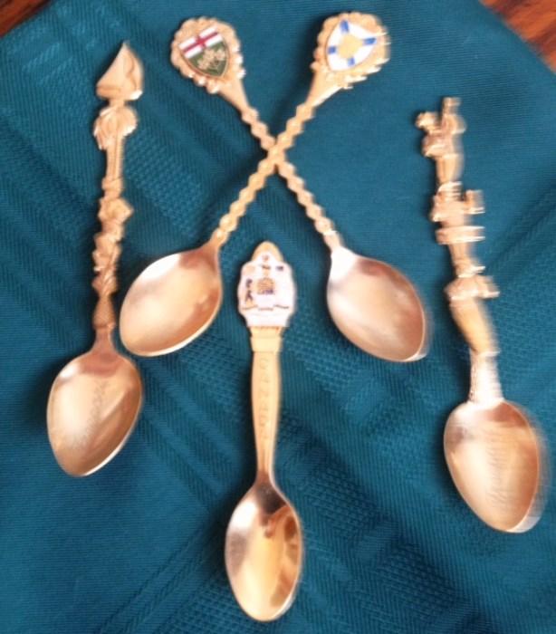Collectible souvenier Spoons