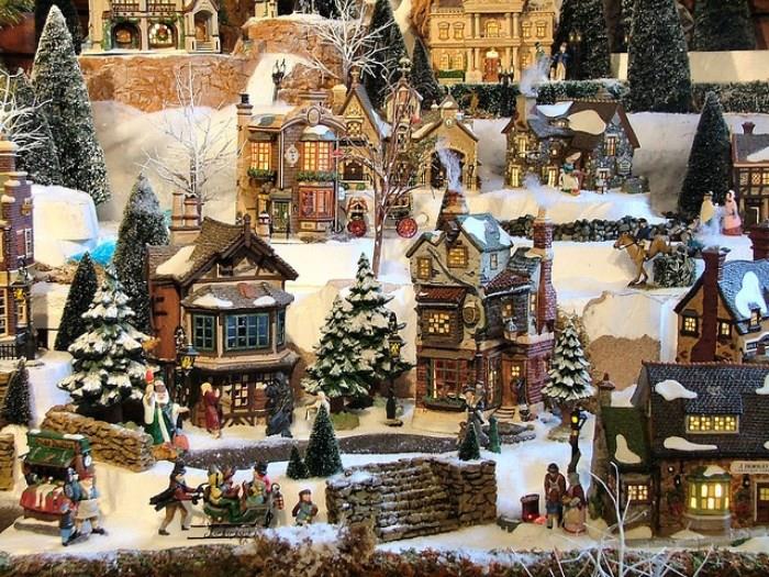 some of the hundreds of Dept 56 Village Christmas Houses, Accessories, Display Pieces 