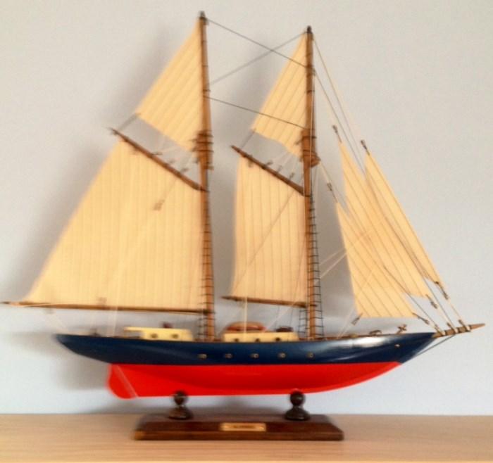 Bluenose Handcrafted Model Ship
