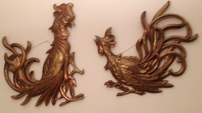 Vintage Wall Roosters