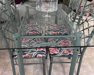 Table and chairs